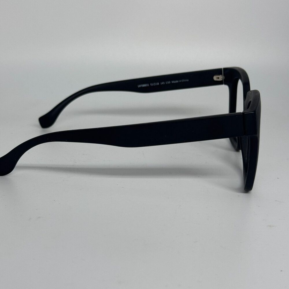 Firmoo LKFS8831 51-18-145 Eye Glasses Frame Black Square‎ H15683 - Picture 4 of 7
